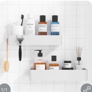 Modern White Shower Caddy